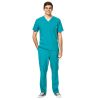 Pantaloni uniforma medicala, W123, 5355-TEAL