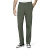 Pantaloni uniforma medicala, W123, 5355-OLIV(lung) L - LUNG