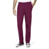 Pantaloni uniforma medicala, W123, 5355-WINE L - LUNG