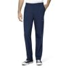 Pantaloni uniforma medicala, W123, 5355-NAVY M - LUNG