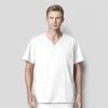 Bluza uniforma medicala, WonderWORK, 103A-WHIT XL