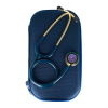Borseta stetoscop PREMIUM Classic Albastru Caraibe perlat exterior