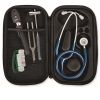 Borseta stetoscop (Etui stetoscop)- Classic Negru Perlat amplasare stetoscop