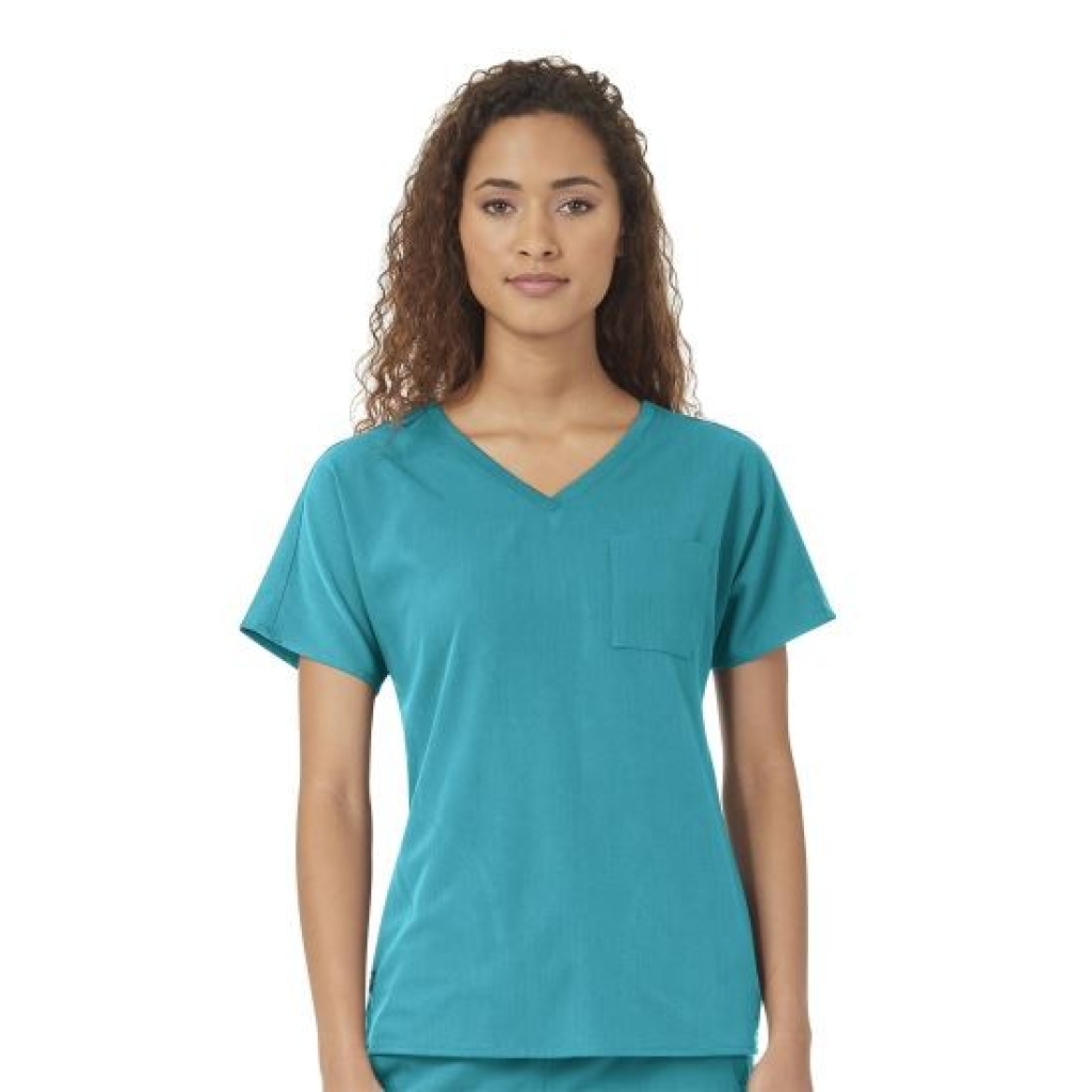 Bluza uniforma medicala, WonderWink Aero, 6329-TEAL L