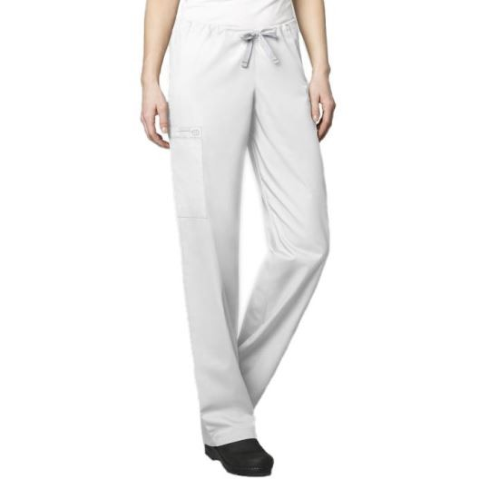 Pantaloni unisex uniforma medicala, WonderWORK, 500-WHIT S - LUNG