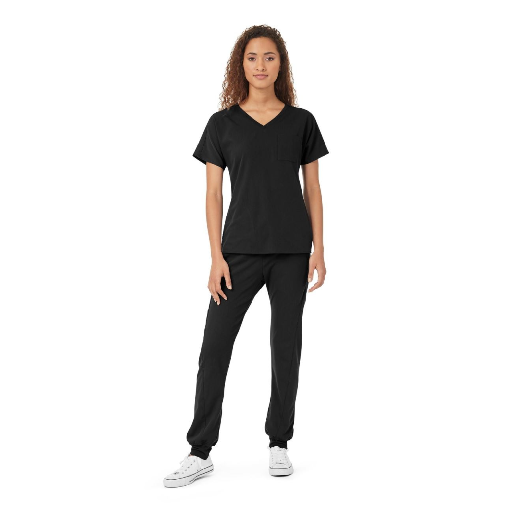 Bluza uniforma medicala, WonderWink Aero, 6329-BLAC