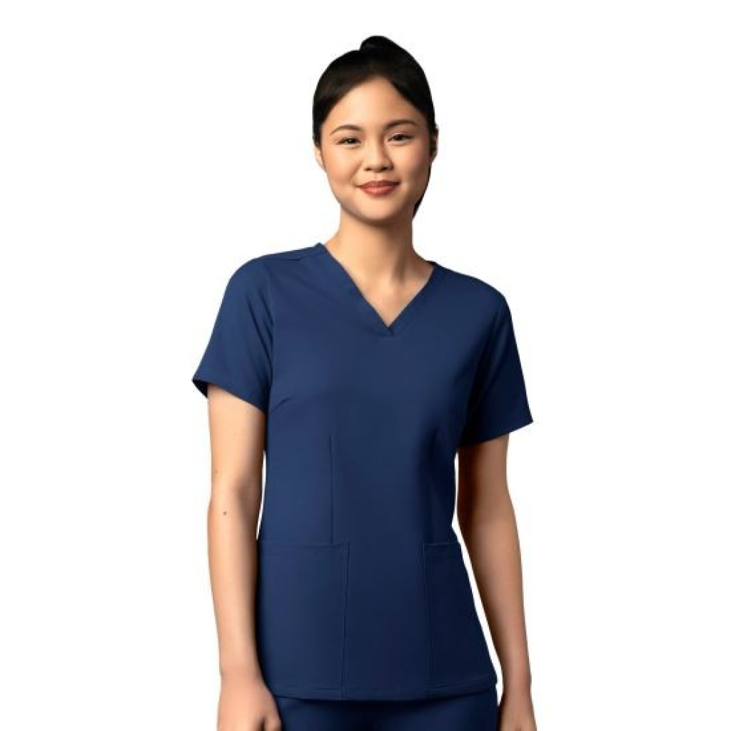 Bluza uniforma medicala, WonderWink Thrive, 6122-NAVY XL