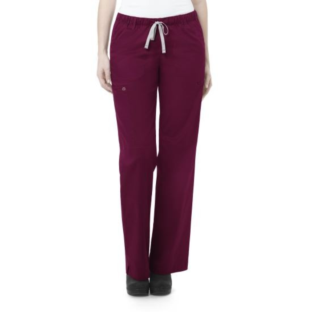 Pantaloni uniforma medicala, WonderWORK, dama, visiniu XS