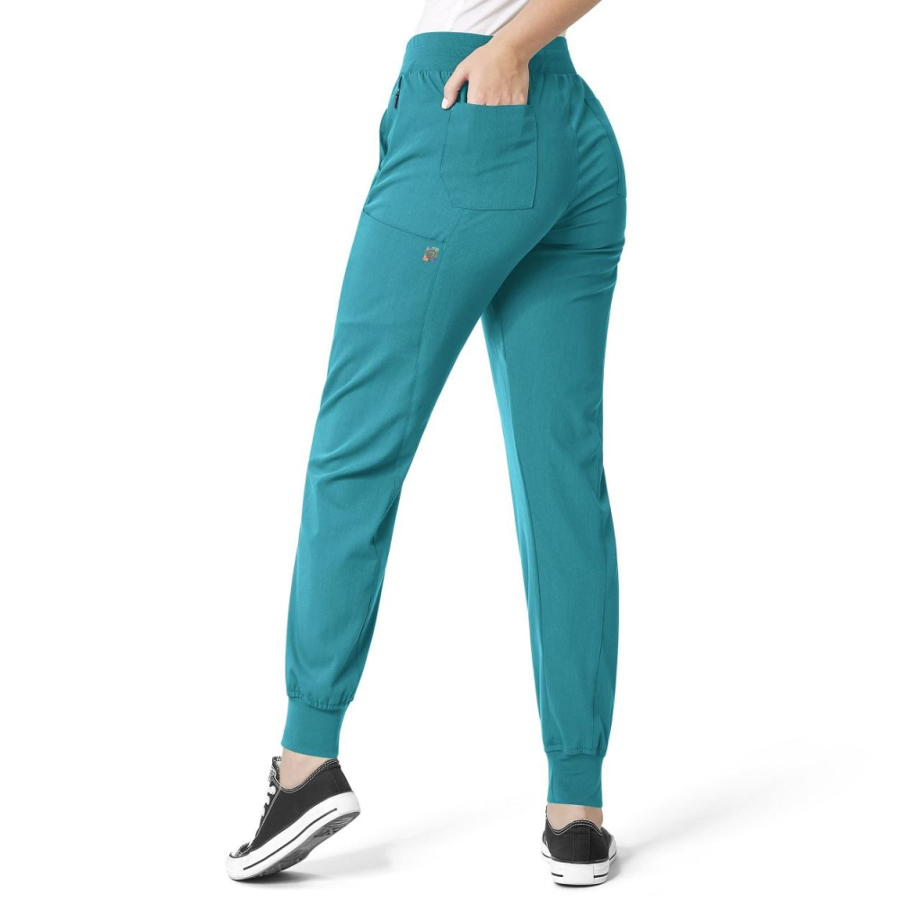 Pantaloni uniforma medicala, WonderWink Aero, 5329-TEAL