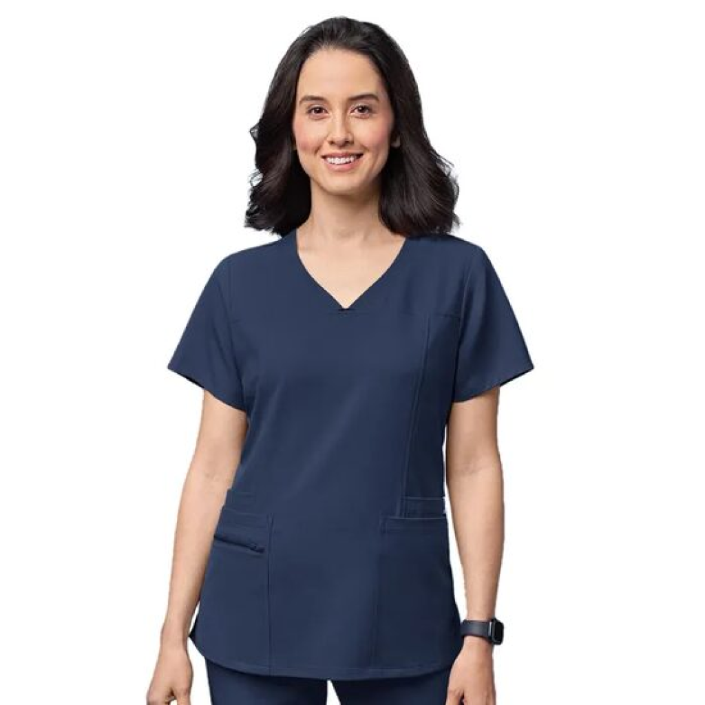 Bluza uniforma medicala, WonderWink Thrive, 6322-NAVY S