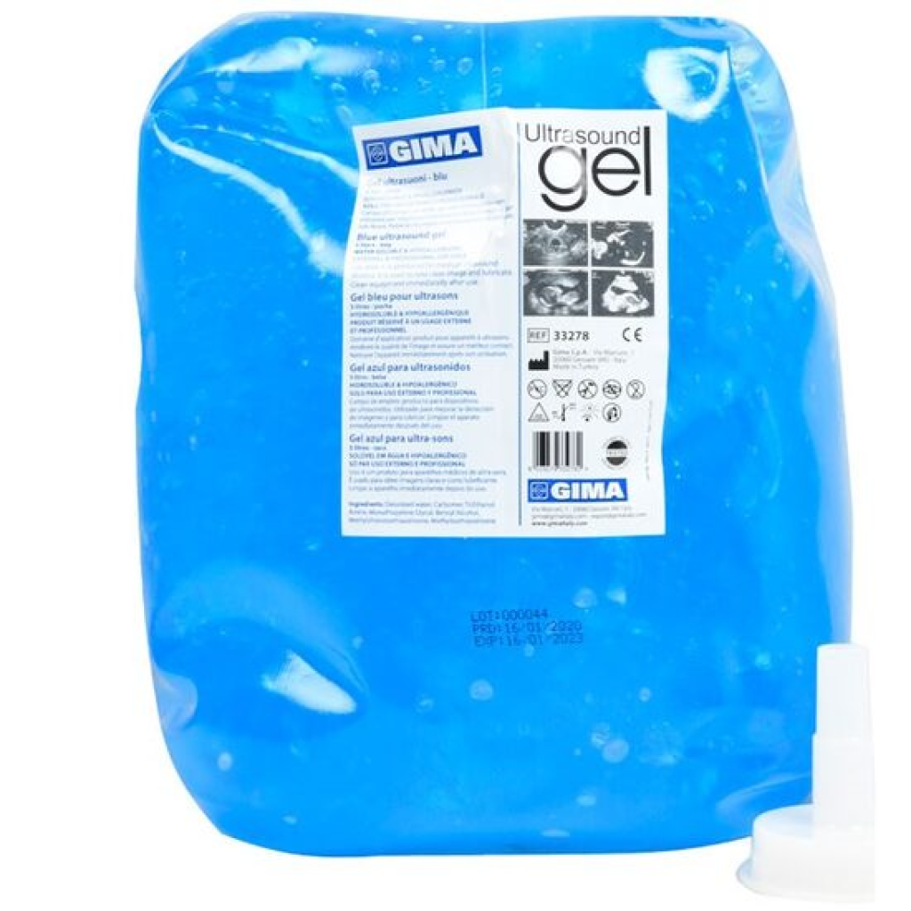 Gel ecografie - 5l - albastru