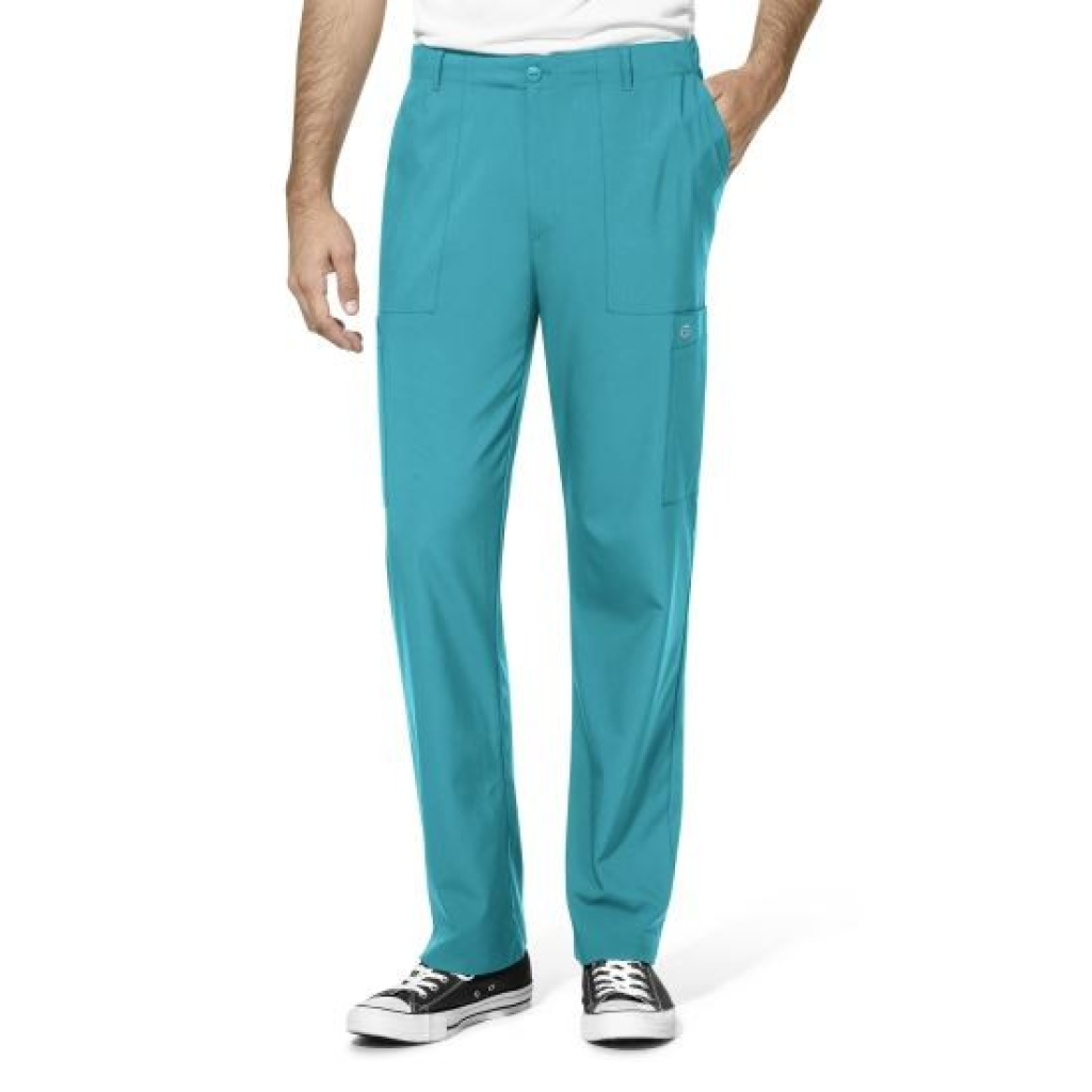 Pantaloni uniforma medicala, W123, 5355-TEAL L