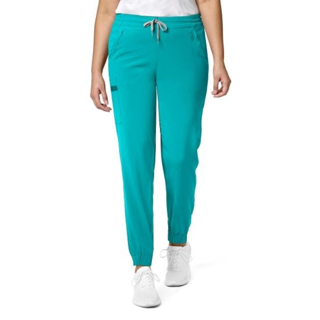 Pantaloni uniforma medicala, WonderWink Renew, 5234-TEAL L