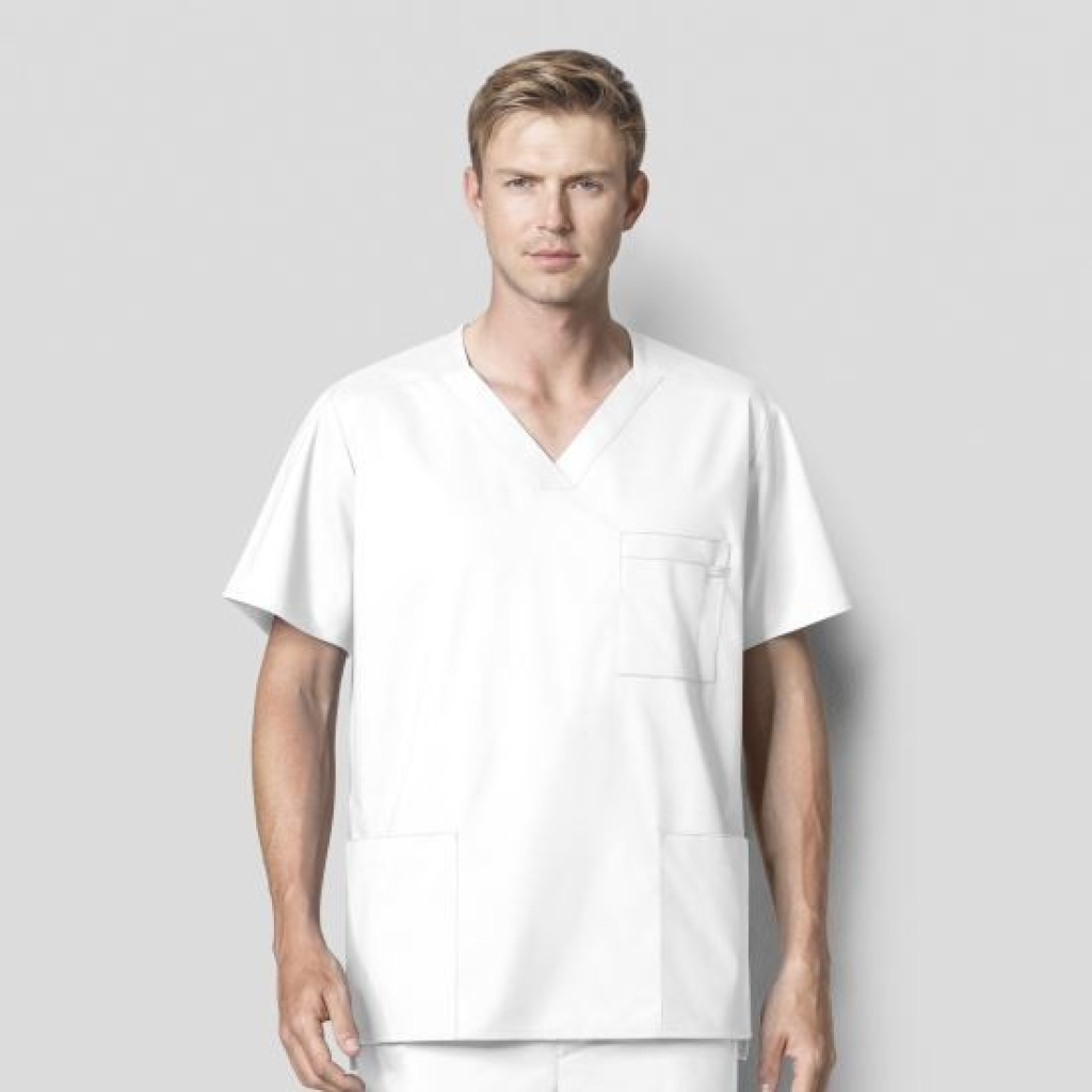 Bluza uniforma medicala, WonderWORK, 103A-WHIT XL