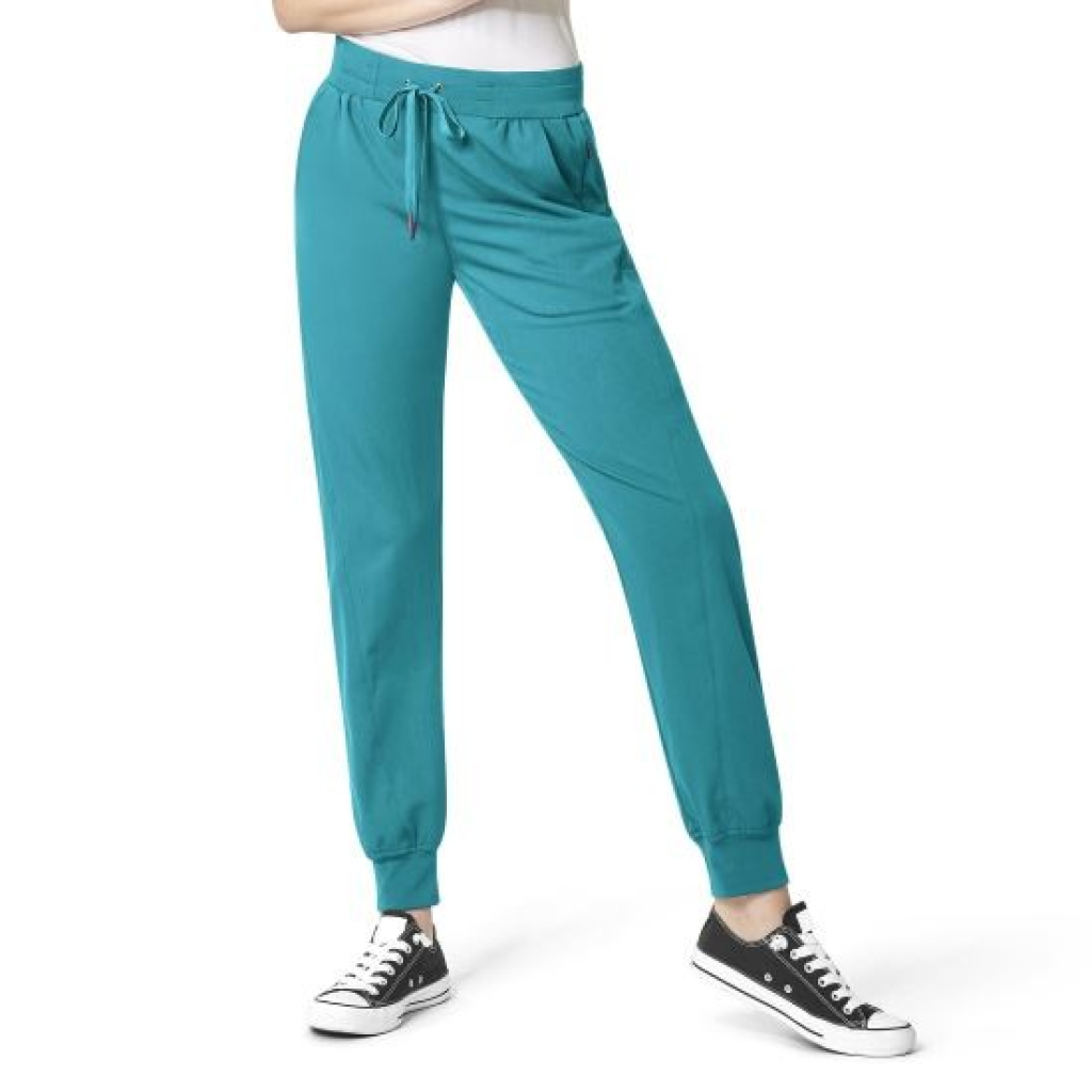 Pantaloni uniforma medicala, WonderWink Aero, 5329-TEAL 2XS - LUNG