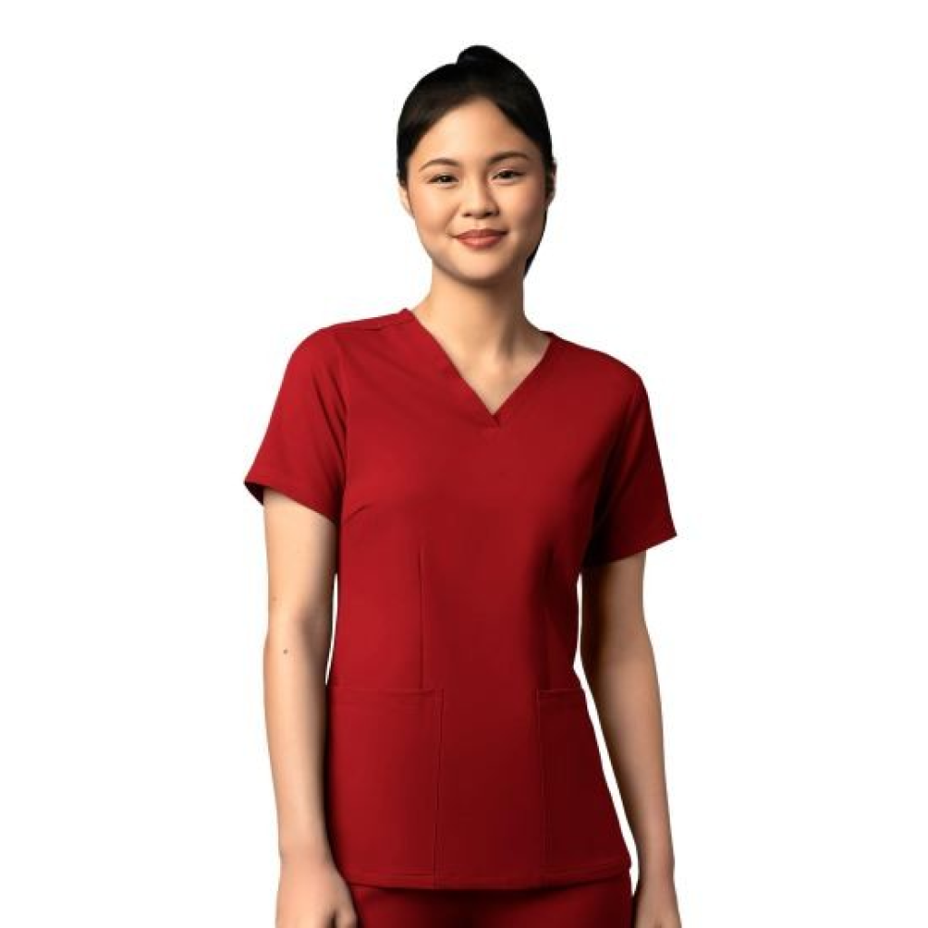 Bluza uniforma medicala, WonderWink Thrive, 6122-BURG XL