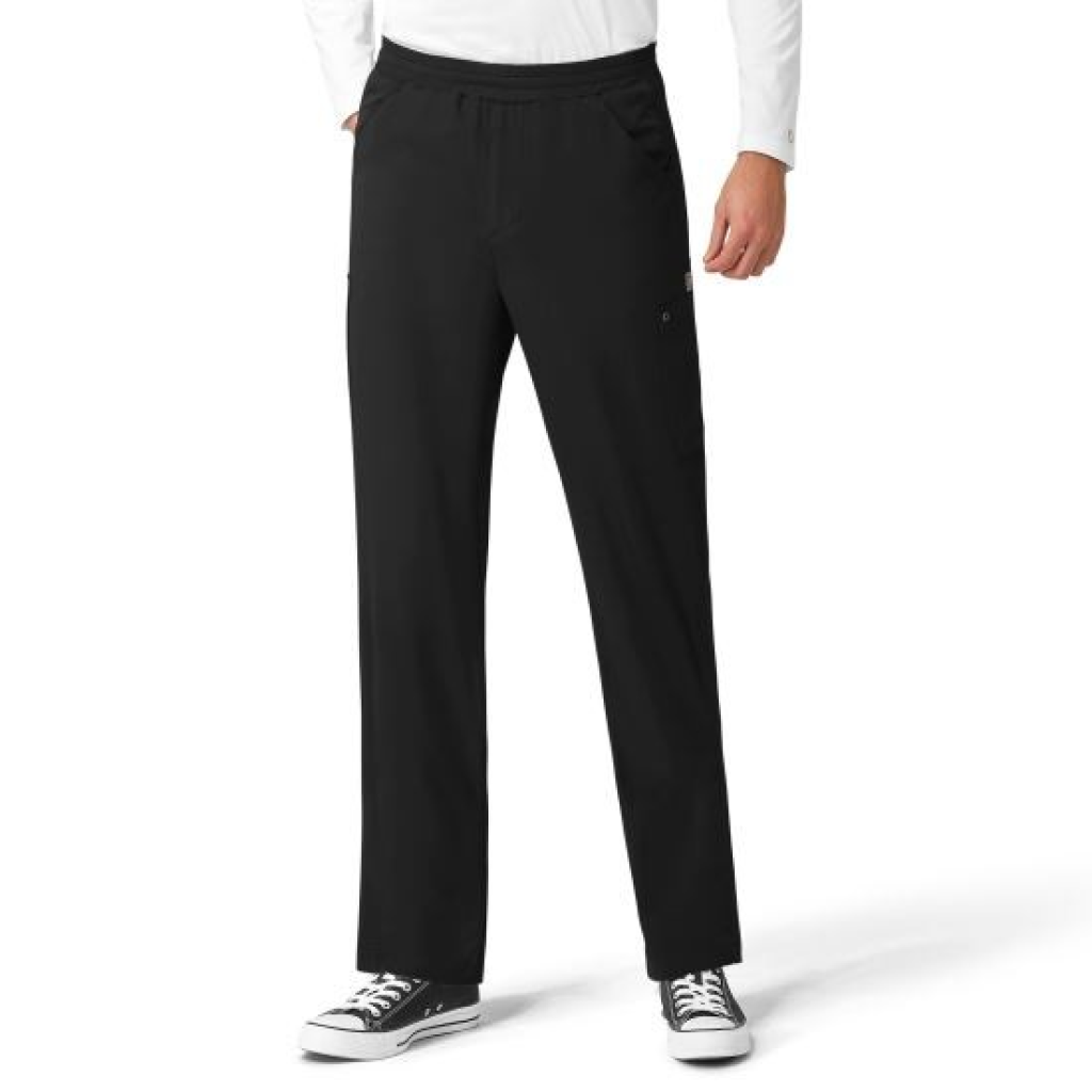 Pantaloni uniforma medicala, WonderWink Aero, 5429-BLAC  S