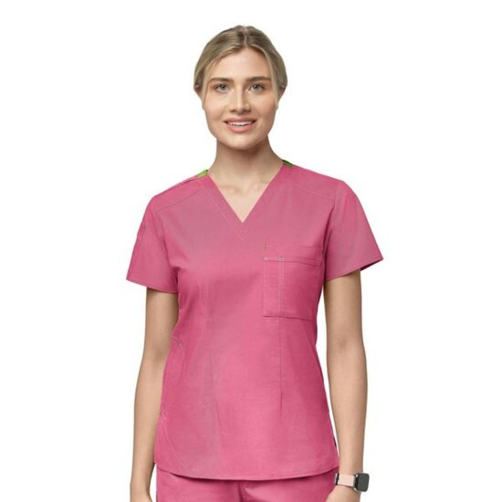 Bluza uniforma medicala, WonderFLEX, 6218-PYA XL